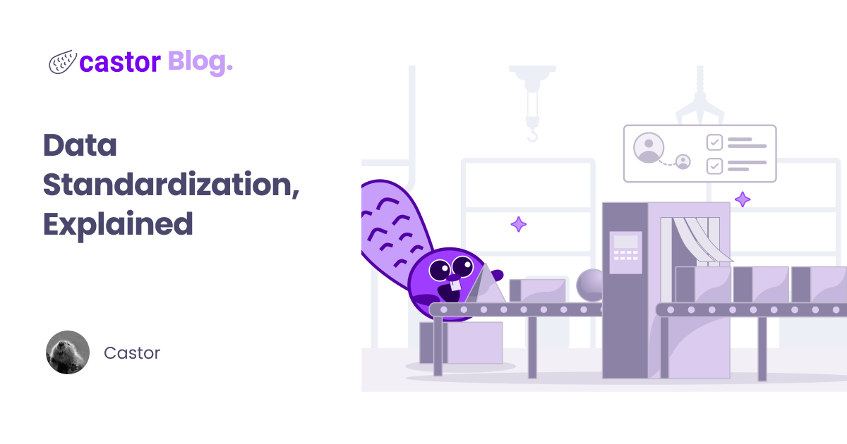 Data Standardization, Explained Castor Blog